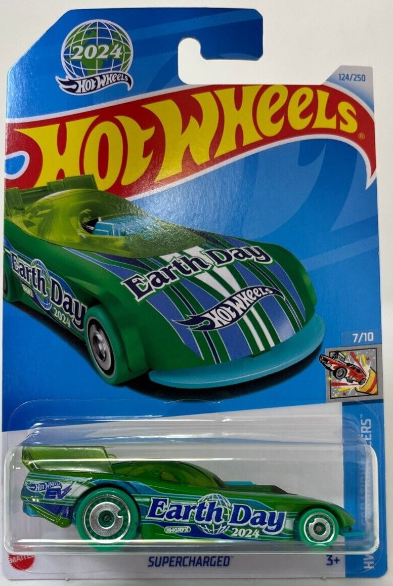 HOT WHEELS Mustang Funny Car Earth Day