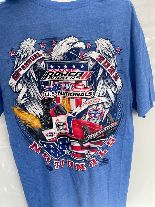 NHRA 2023 US Nationals Tshirt Medium