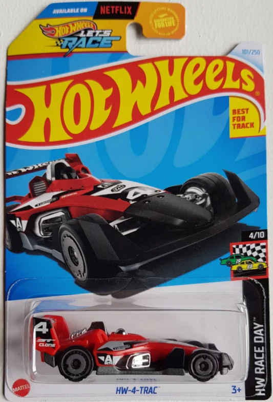 Hot Wheels 4 TRAC Racing Car