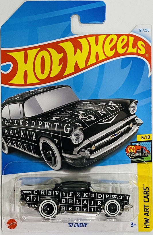 Hot Wheels 1957 CHEVY Art Cars