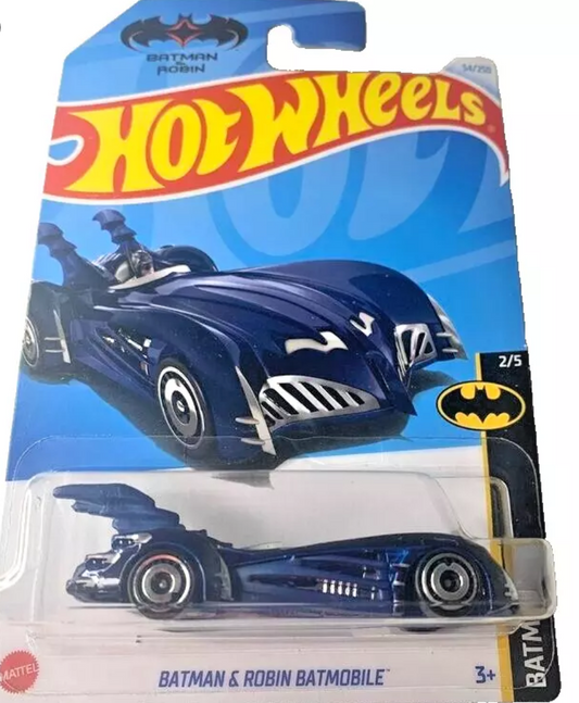 Hot Wheels BATMAN & ROBIN BATMOBILE