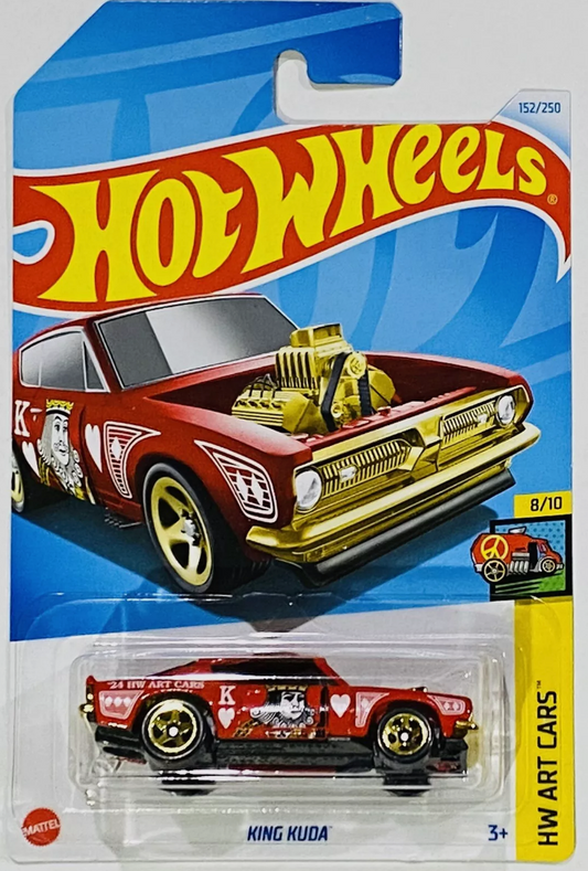 Hot Wheels KING CUDA RED