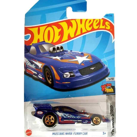 HOT WHEELS Mustang NHRA Funny Car Blue
