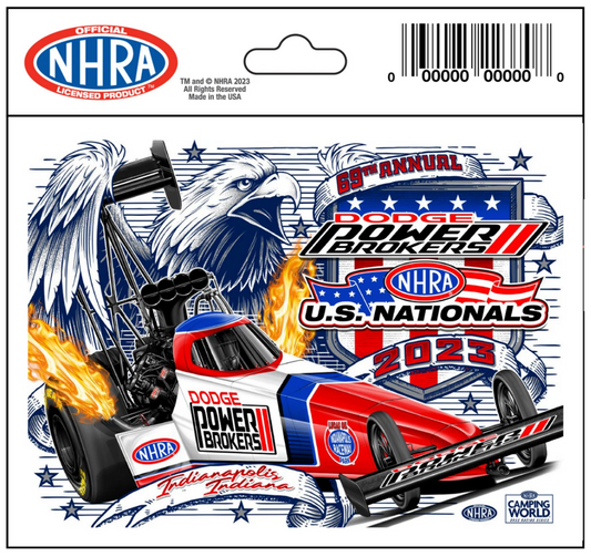 NHRA 2023 US NATIONALS Sticker / Decal - FREE POSTAGE WORLDWIDE