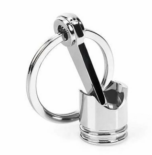 Metal Piston Key Ring